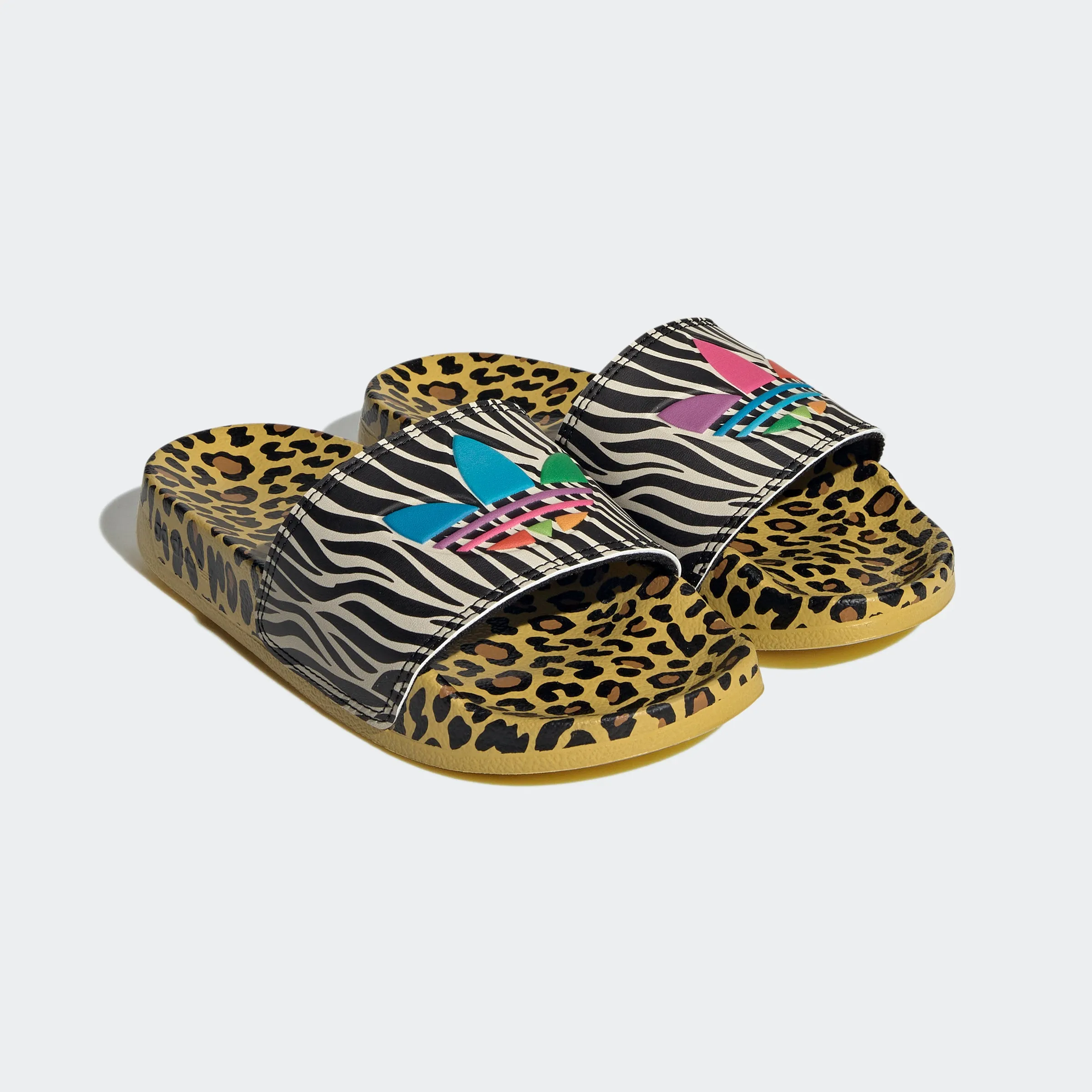 Kids adidas Originals Adilette Lite Slides Animal Print