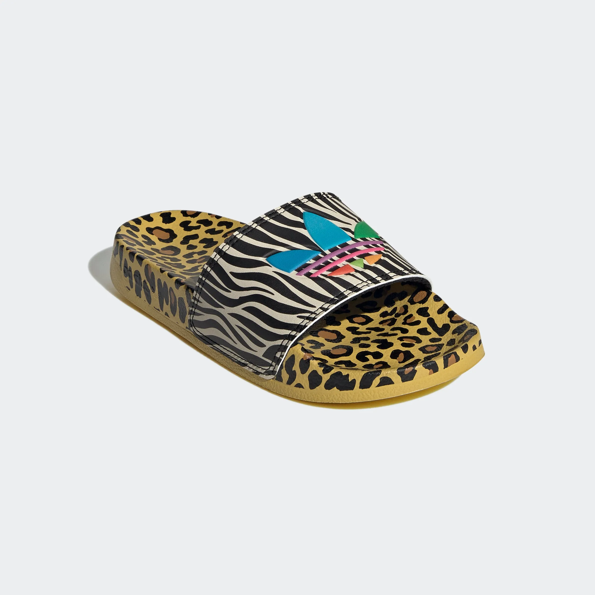 Kids adidas Originals Adilette Lite Slides Animal Print