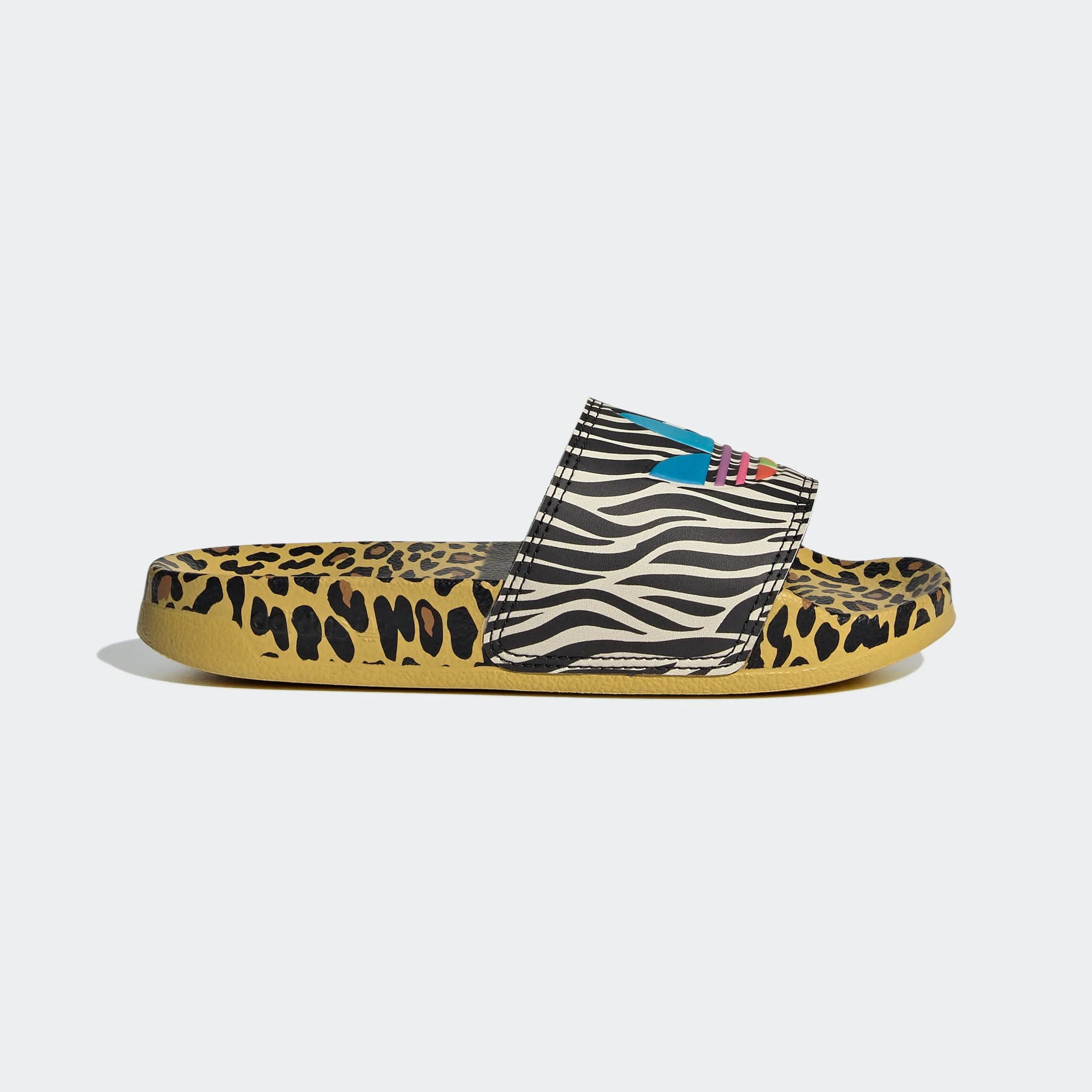 Kids adidas Originals Adilette Lite Slides Animal Print