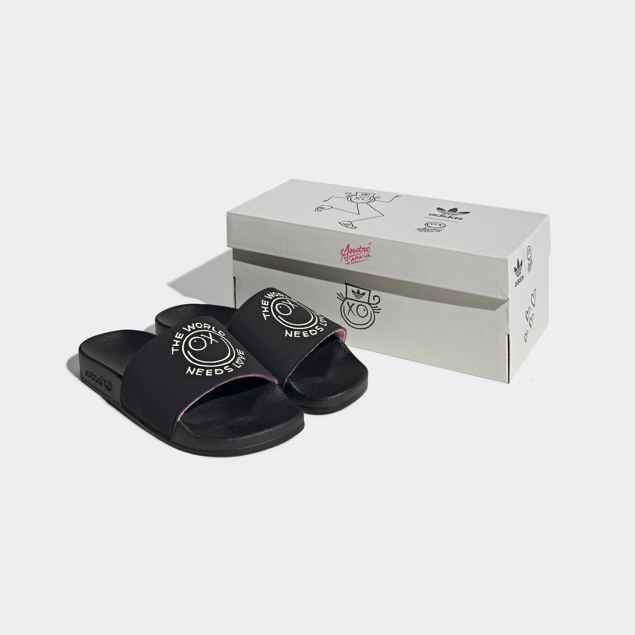 Kids adidas Originals Adilette x André Saraiva Slides