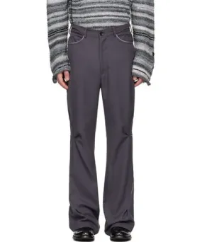 Kiko Kostadinov Gray Ohne K-Dart Trousers