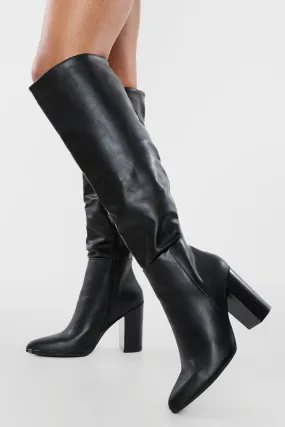 Knee High Heeled Boots