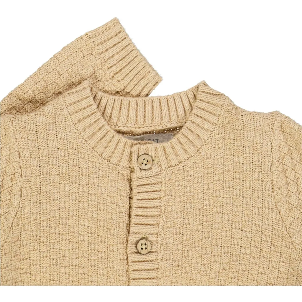 Knit Cardigan Alf - cartouche melange