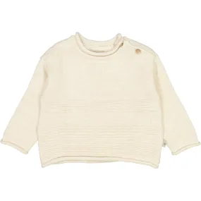 Knit Pullover Gunnar - cloud melange