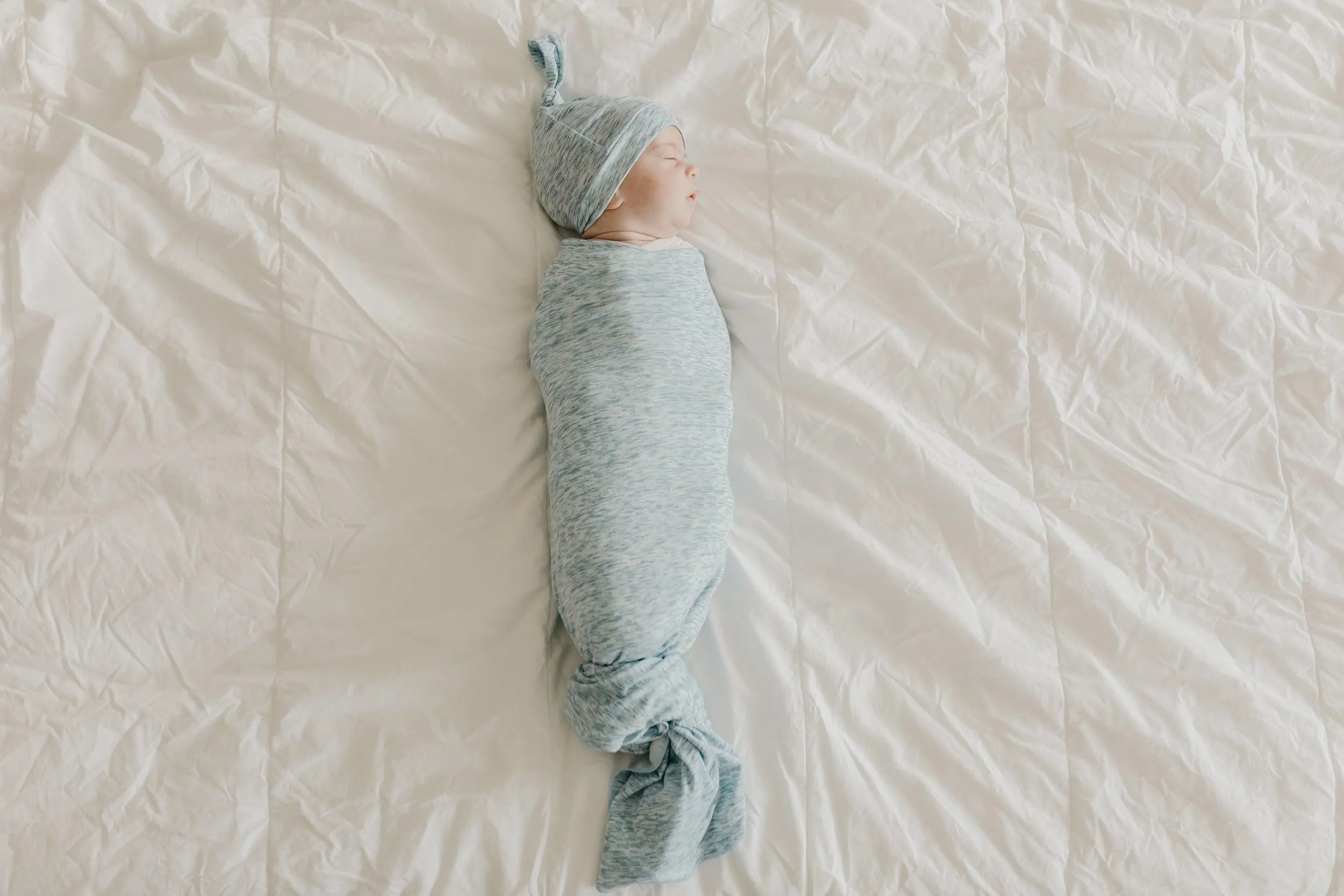 Knit Swaddle Blanket - Lennon