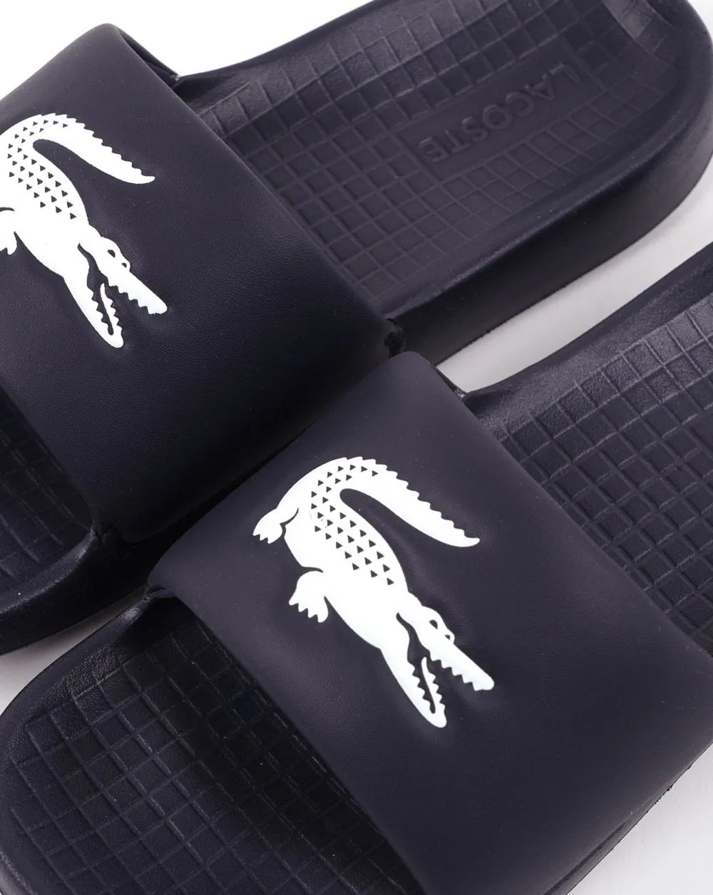 Lacoste Serve Slides Navy/White