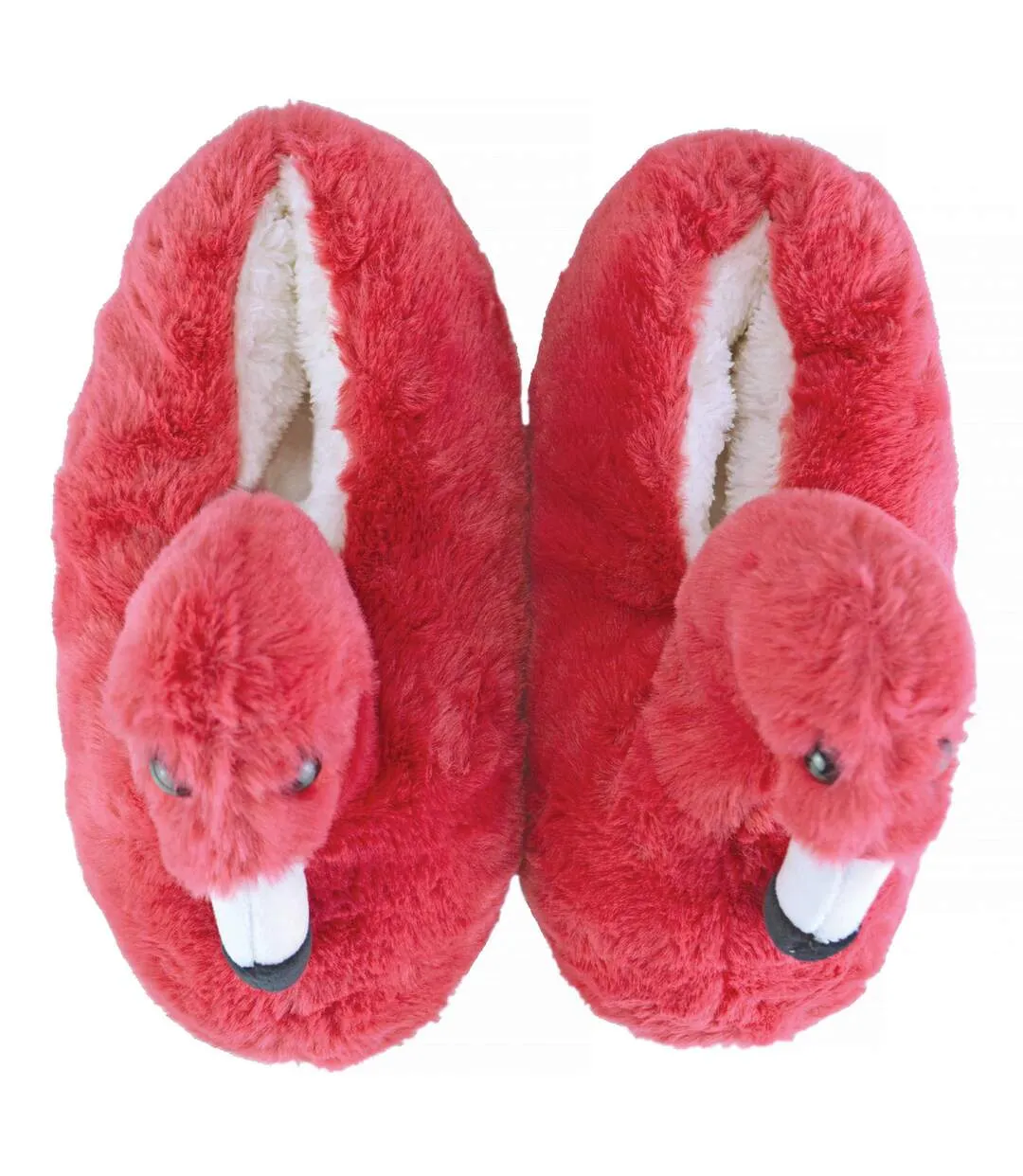 Womens Novelty Flamingo Slippers with Soft Soles