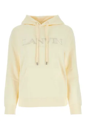 Lanvin Cream Cotton Sweatshirt