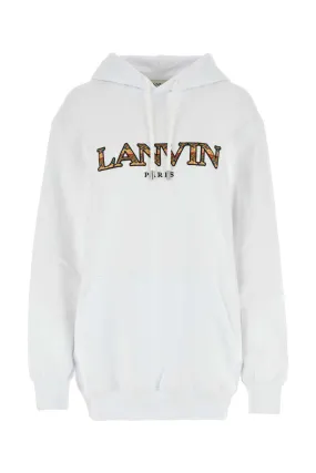 Lanvin White Cotton Sweatshirt