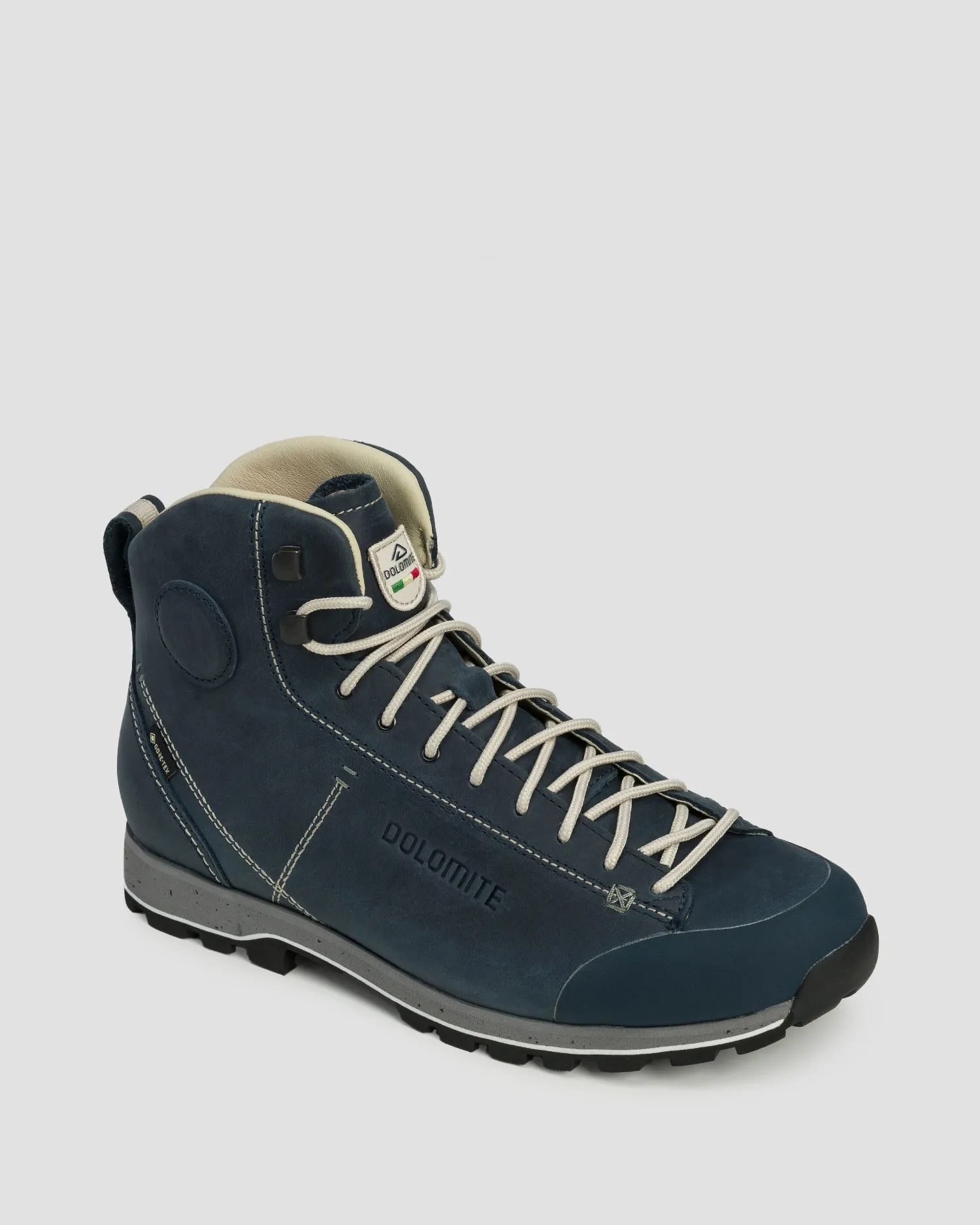 Leather trekking boots Dolomite 54 High FG EVO GTX navy blue 292529-160