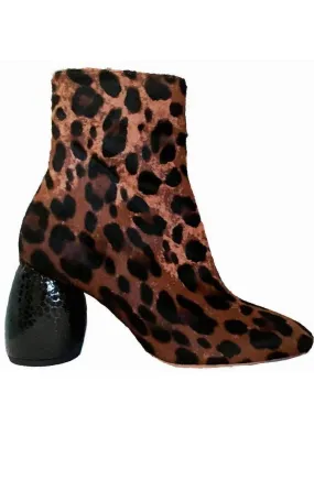 Leopard Calf Leather Boot