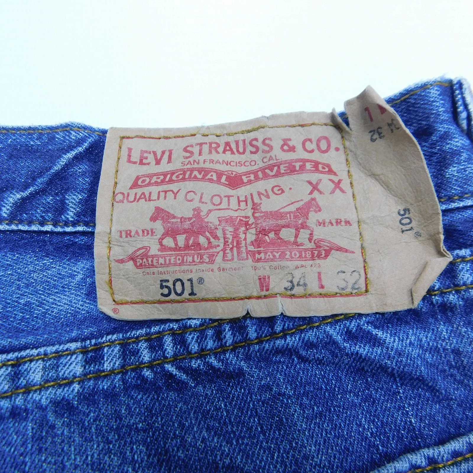 Levi's 501 Blue Jeans