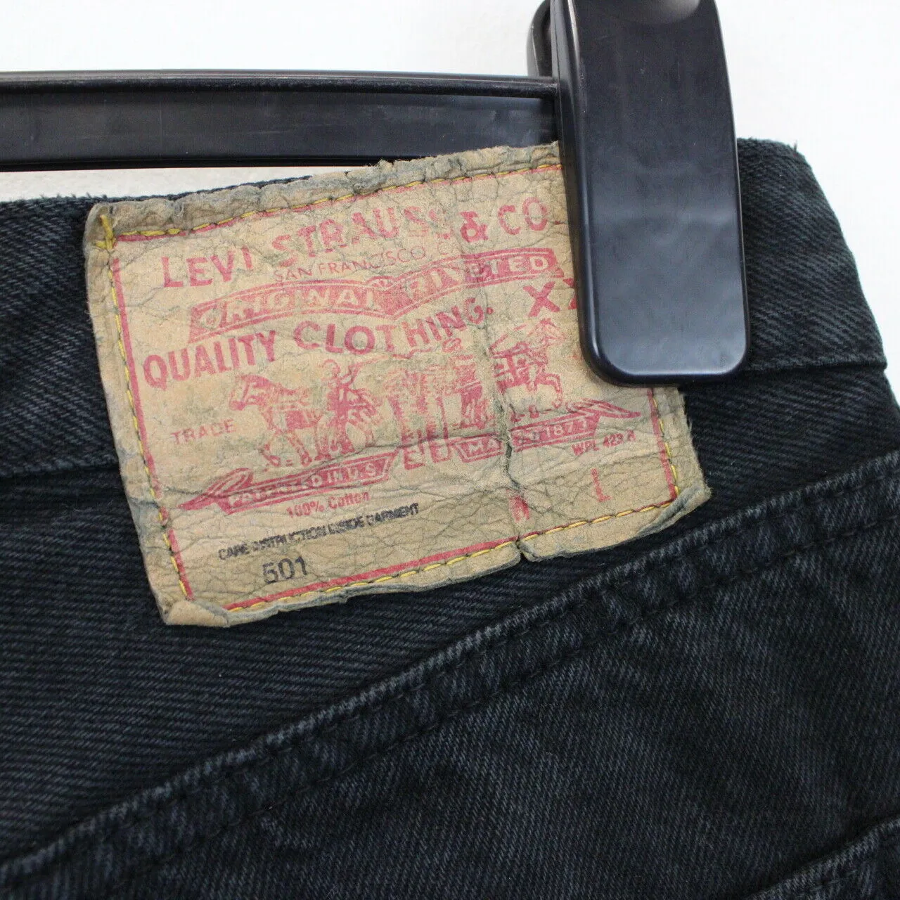 LEVIS 501 Jeans Black | W32 L32