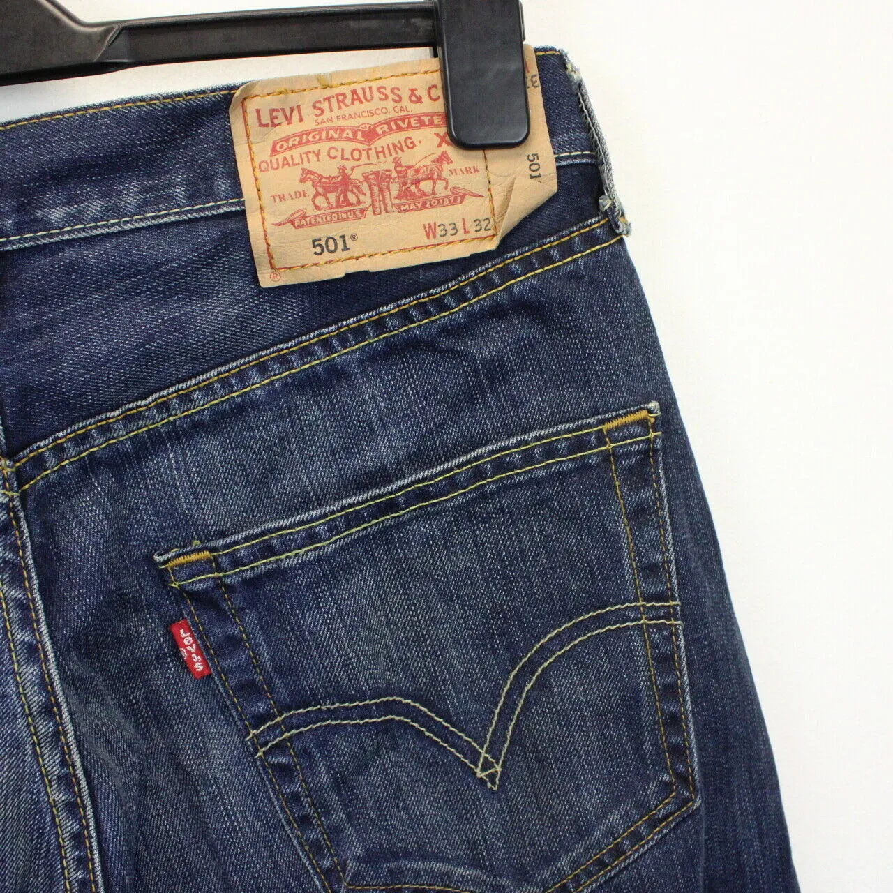 LEVIS 501 Jeans Dark Blue | W32 L32