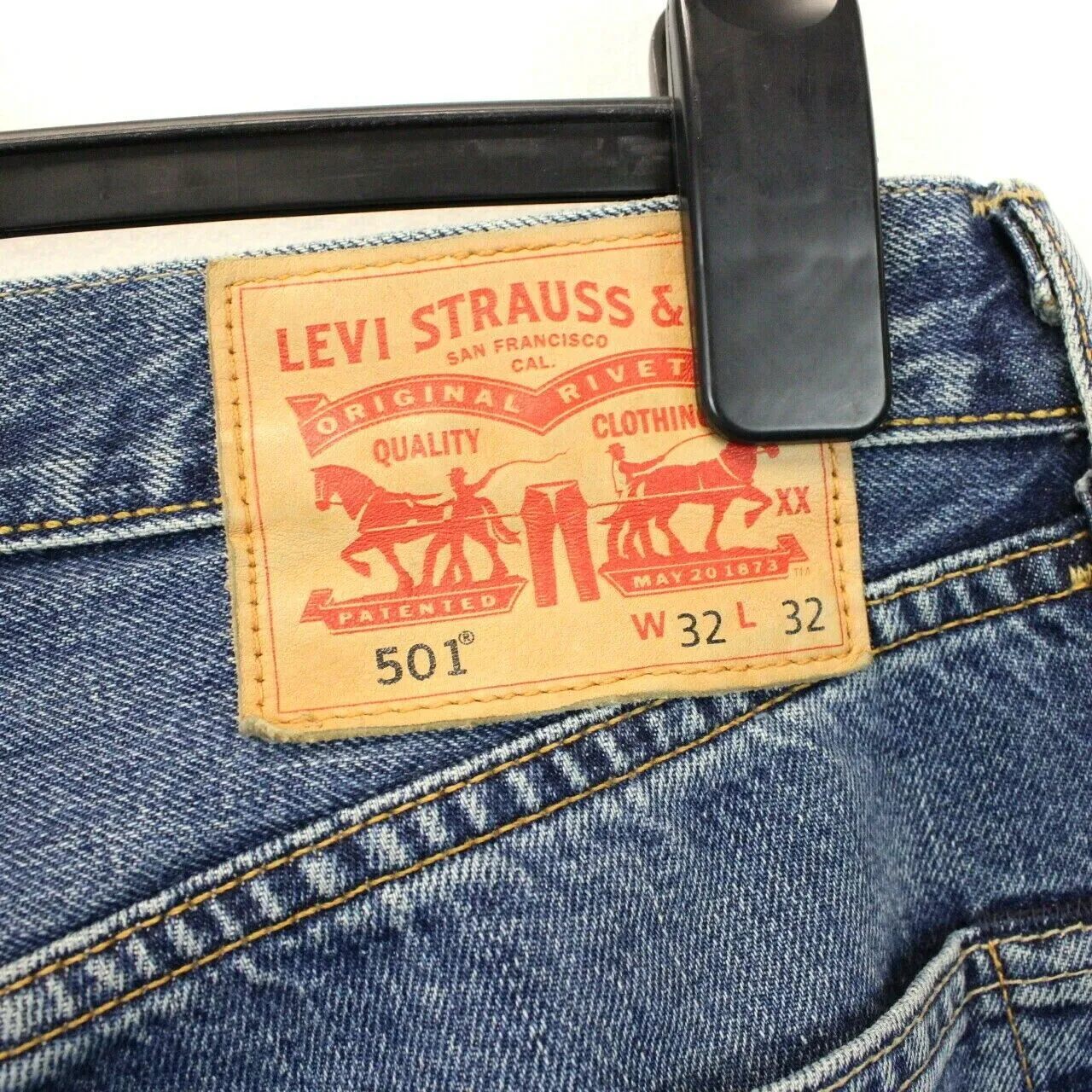 LEVIS 501 Jeans Mid Blue | W32 L32