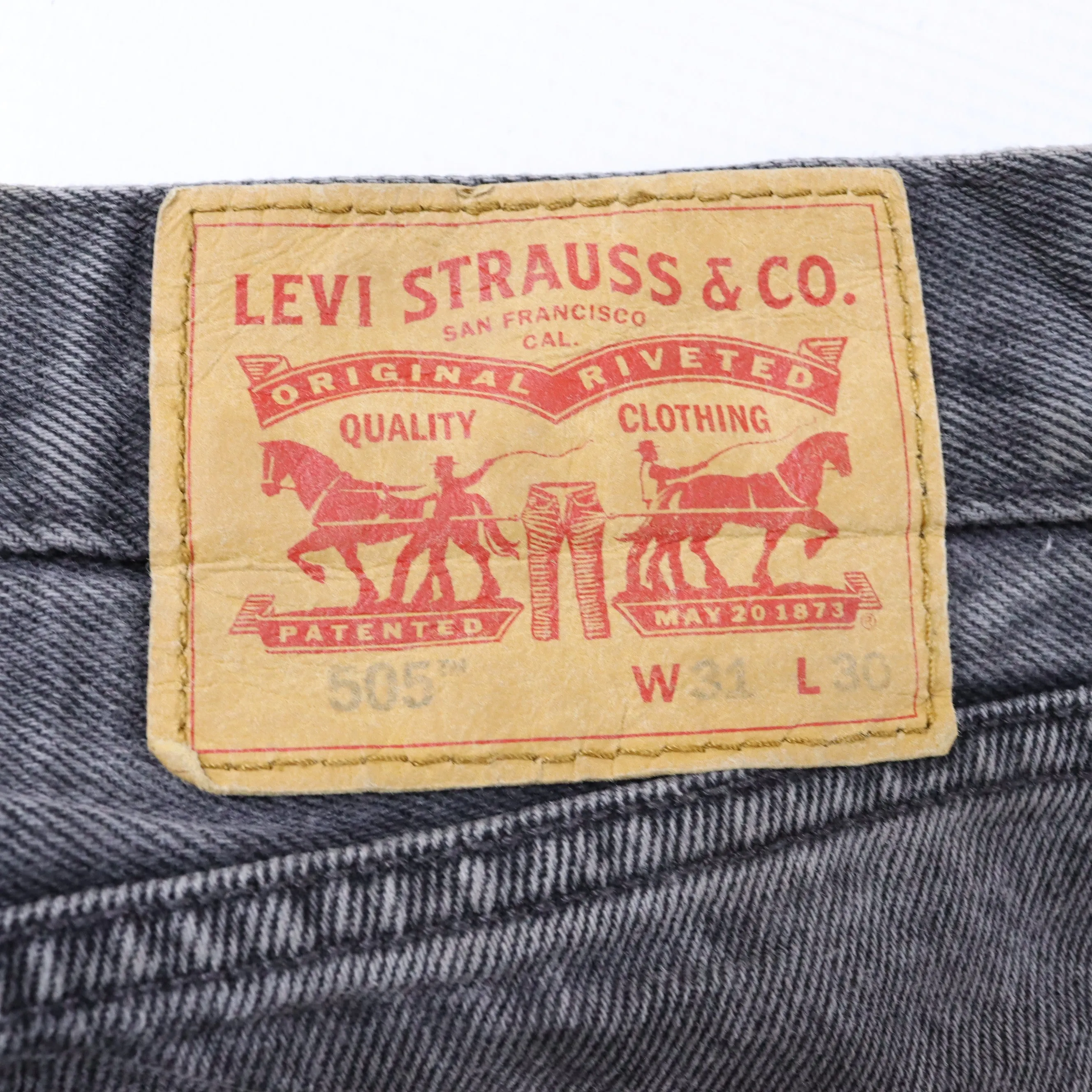 Levi's 505 Grey Jeans