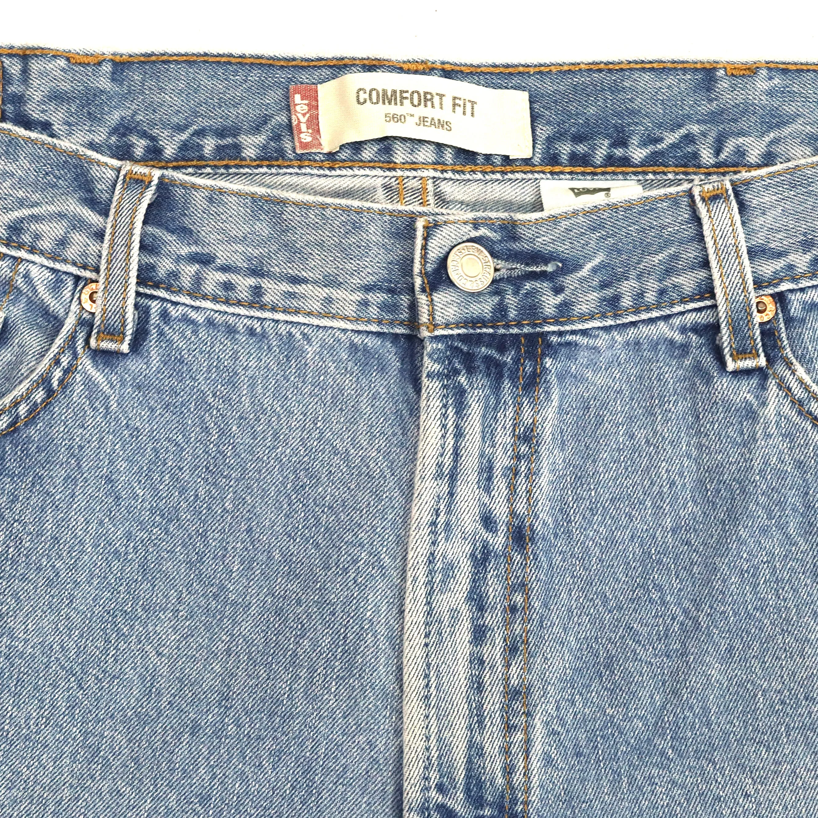 Levi's 560 Baggy Blue Jeans