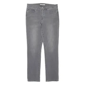 LEVI'S Shaping Womens Jeans Grey Slim Skinny W31 L30