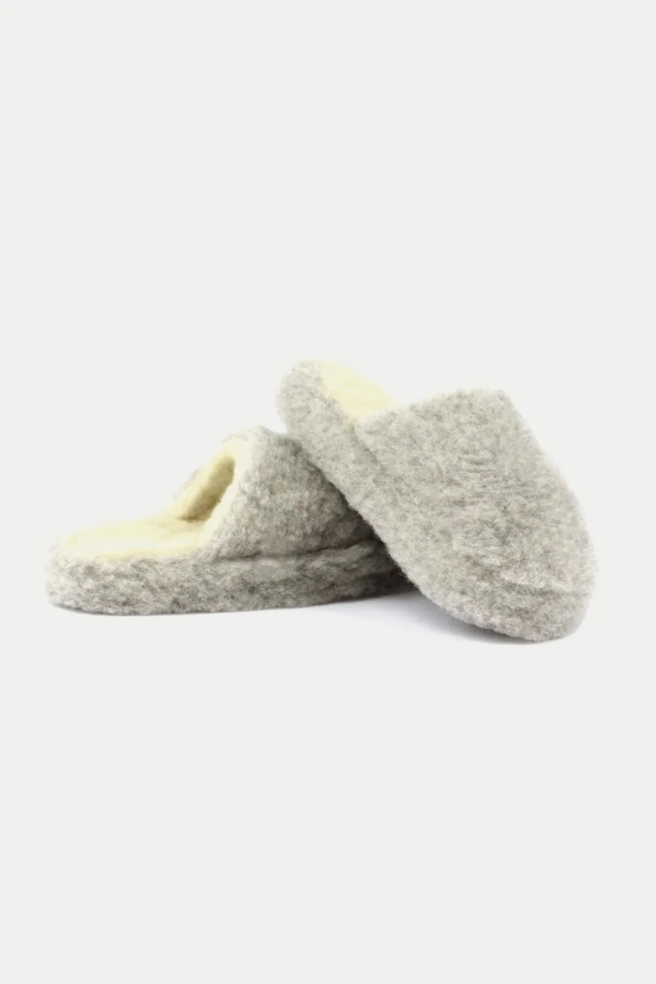 Light Grey Half Slippers