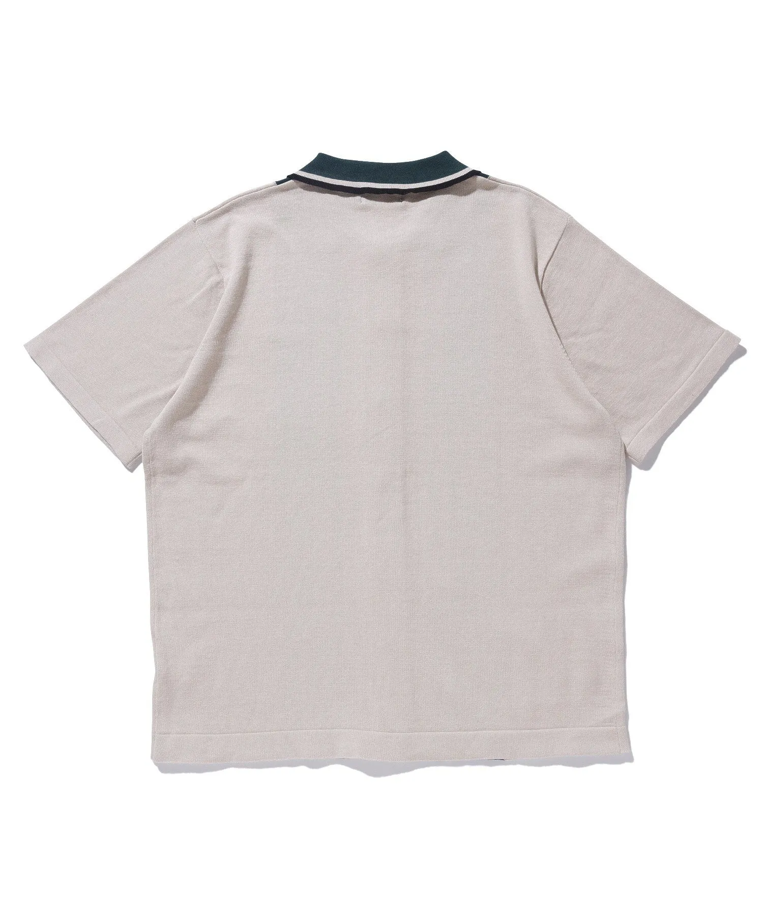 LINE KNIT S/S SHIRT