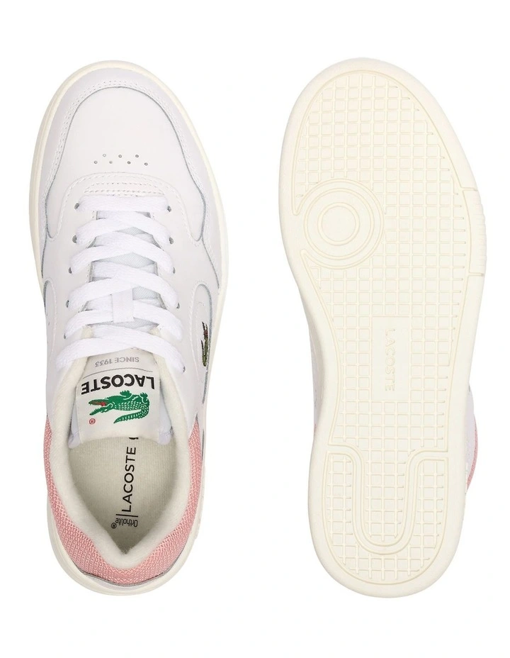 Lineset Sneakers in White/Pink