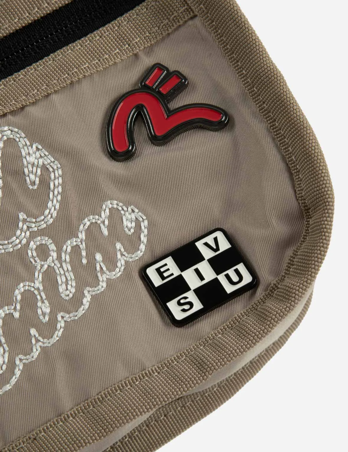 Logo Embroidery Messenger Bag