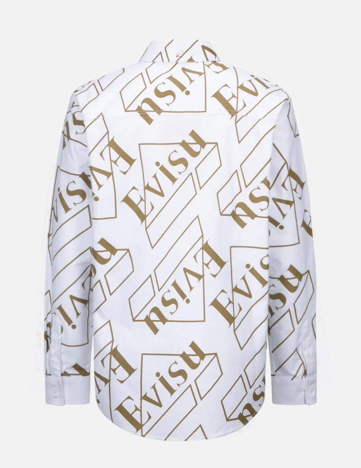 Logo Monogram Print Oxford Shirt