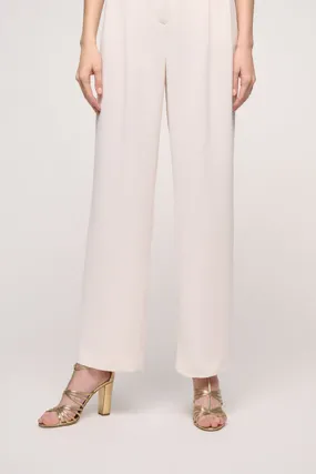 Luisa Spagnoli ATLETICA CREAM FLOWING TROUSERS