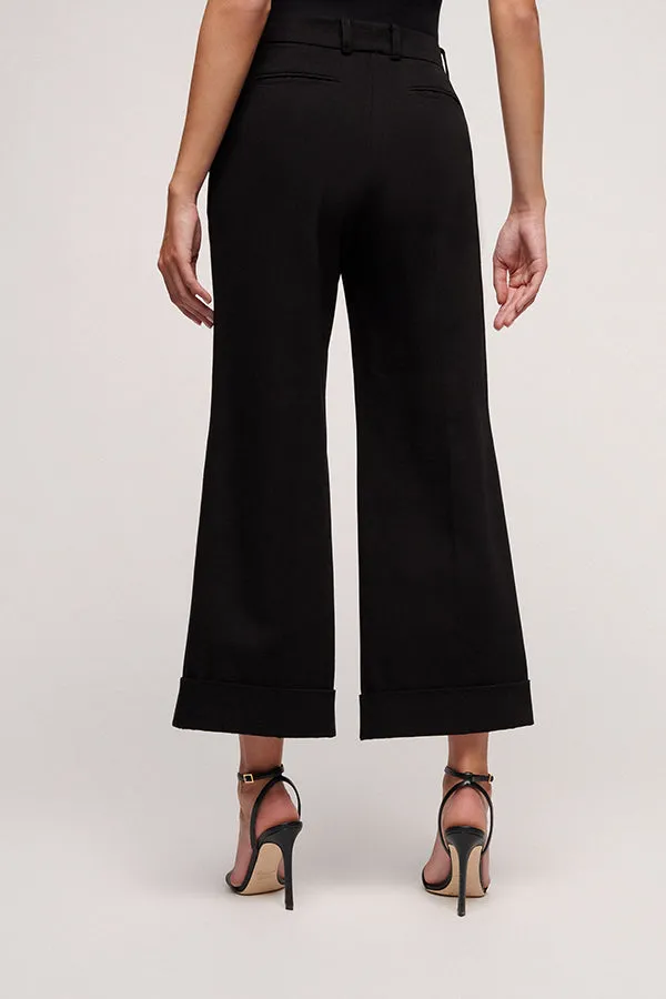 Luisa Spagnoli ATTRAZIONE A CROPPED FLARED TROUSERS