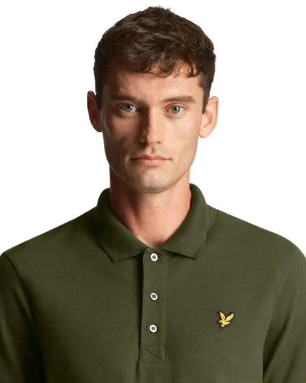 Lyle & Scott Green Military Polo