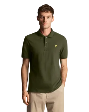 Lyle & Scott Green Military Polo