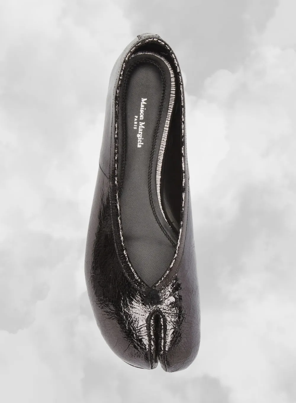 MAISON MARGIELA | Metallic Tabi Ballerina Flat