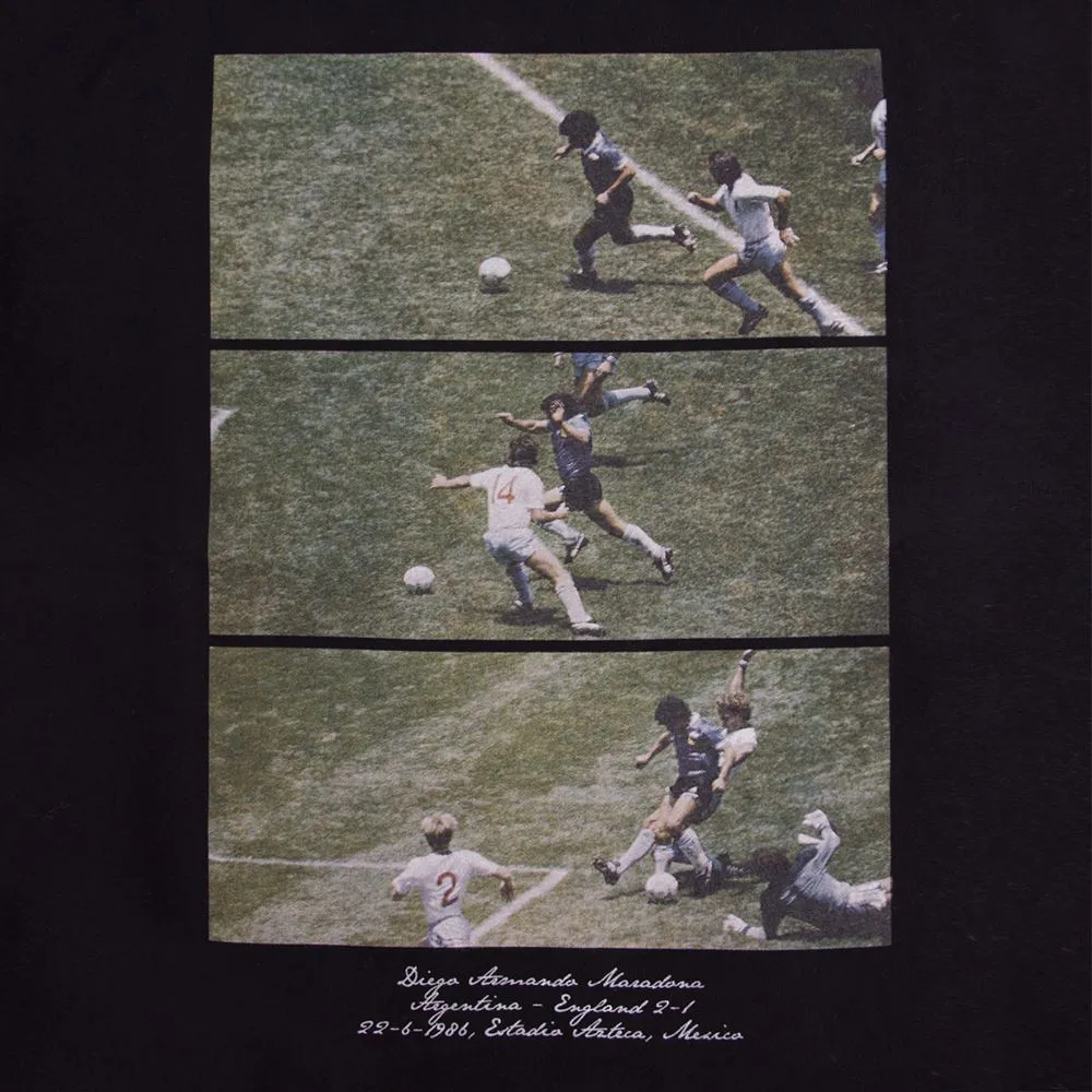 Maradona X COPA 1986 Solo Goal T-Shirt - Black