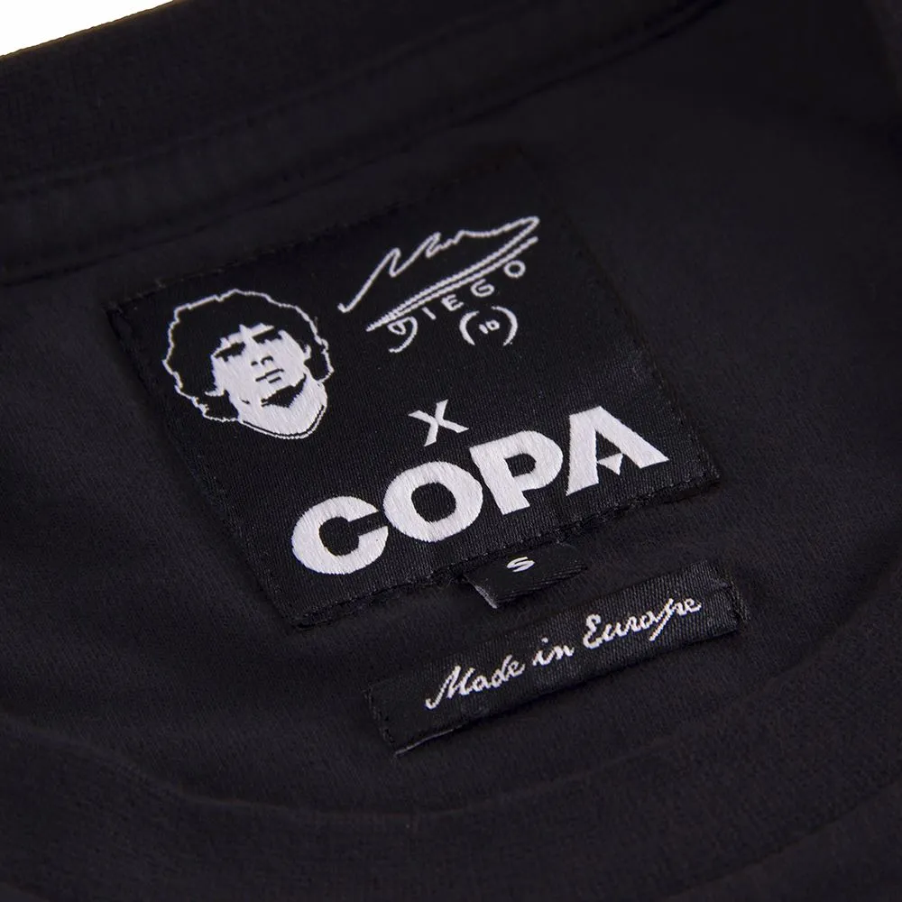 Maradona X COPA 1986 Solo Goal T-Shirt - Black