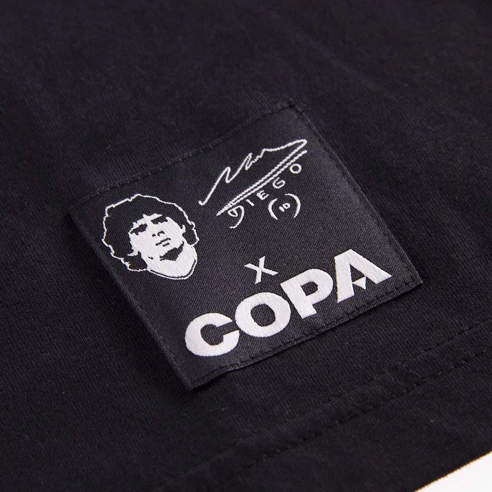 Maradona X COPA 1986 Solo Goal T-Shirt - Black