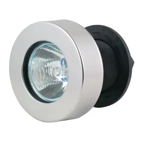 Marinco Flush Mount Docking Lights - Flat Lens w/Stainless Steel Frame [M051A-SS]