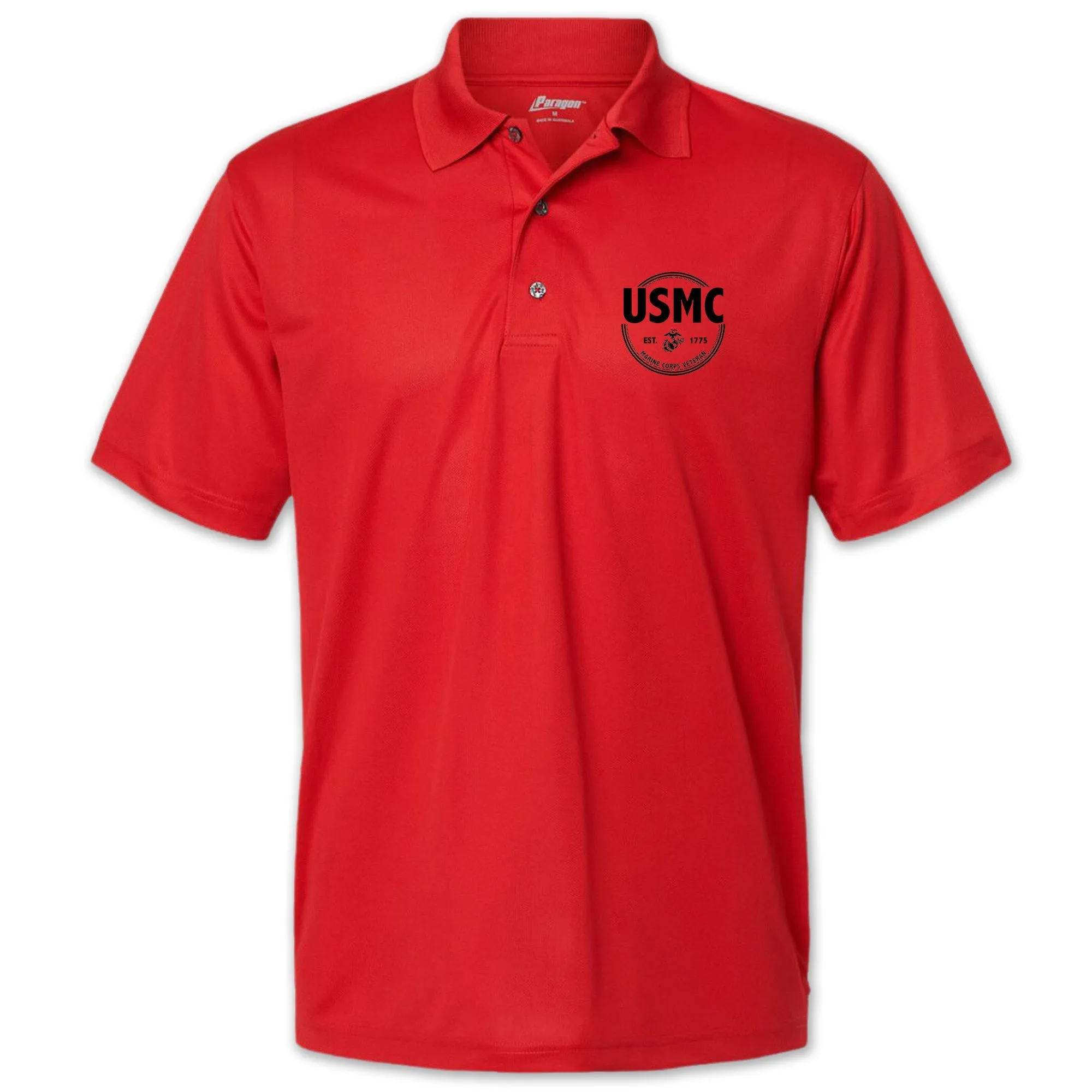 Marines Veteran Performance Polo