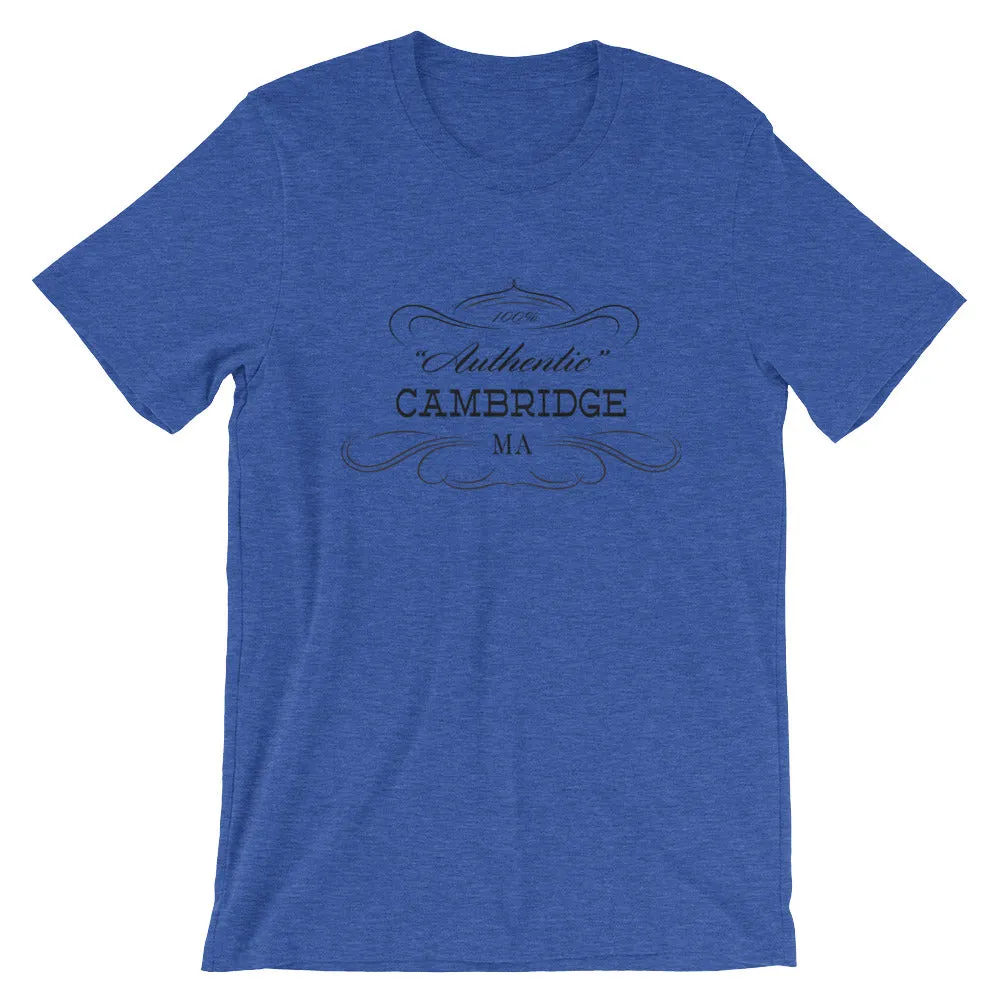 Cambridge Massachusetts Short-Sleeve T-Shirt Unisex Authentic