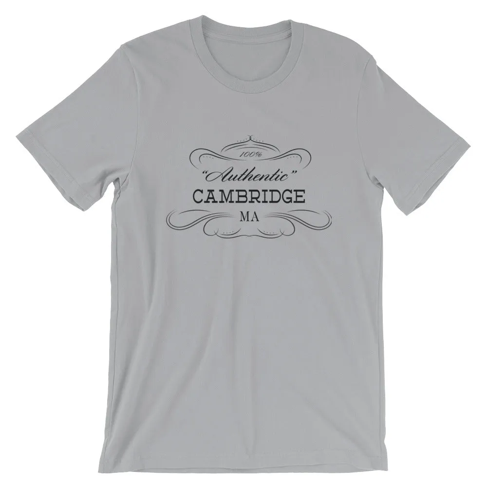 Cambridge Massachusetts Short-Sleeve T-Shirt Unisex Authentic