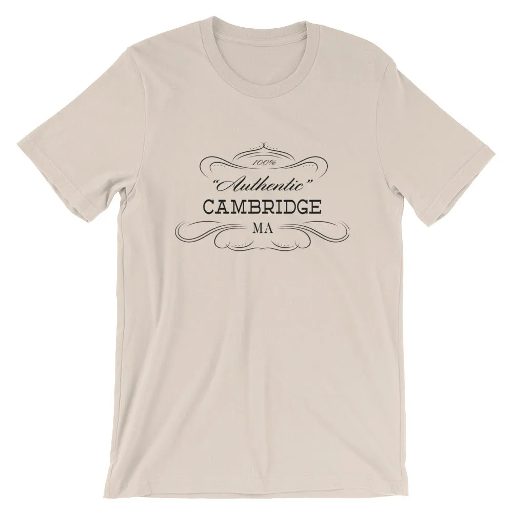 Cambridge Massachusetts Short-Sleeve T-Shirt Unisex Authentic