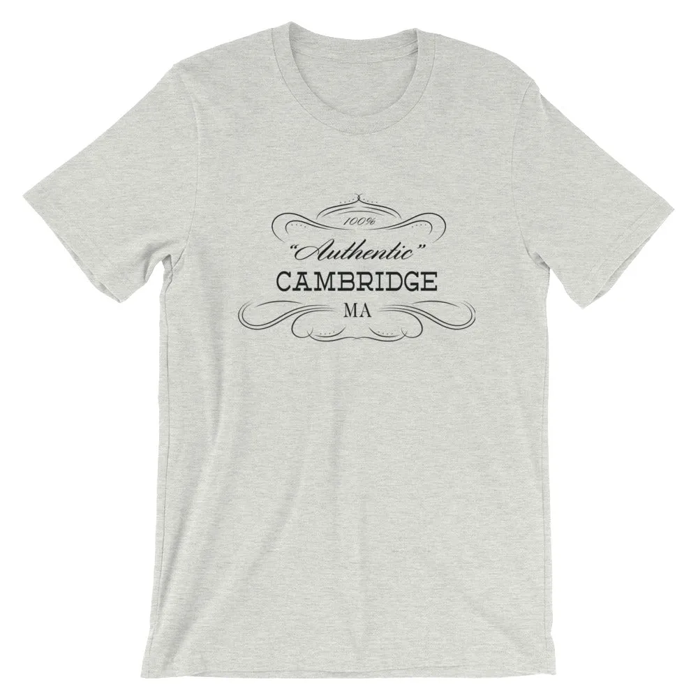 Cambridge Massachusetts Short-Sleeve T-Shirt Unisex Authentic