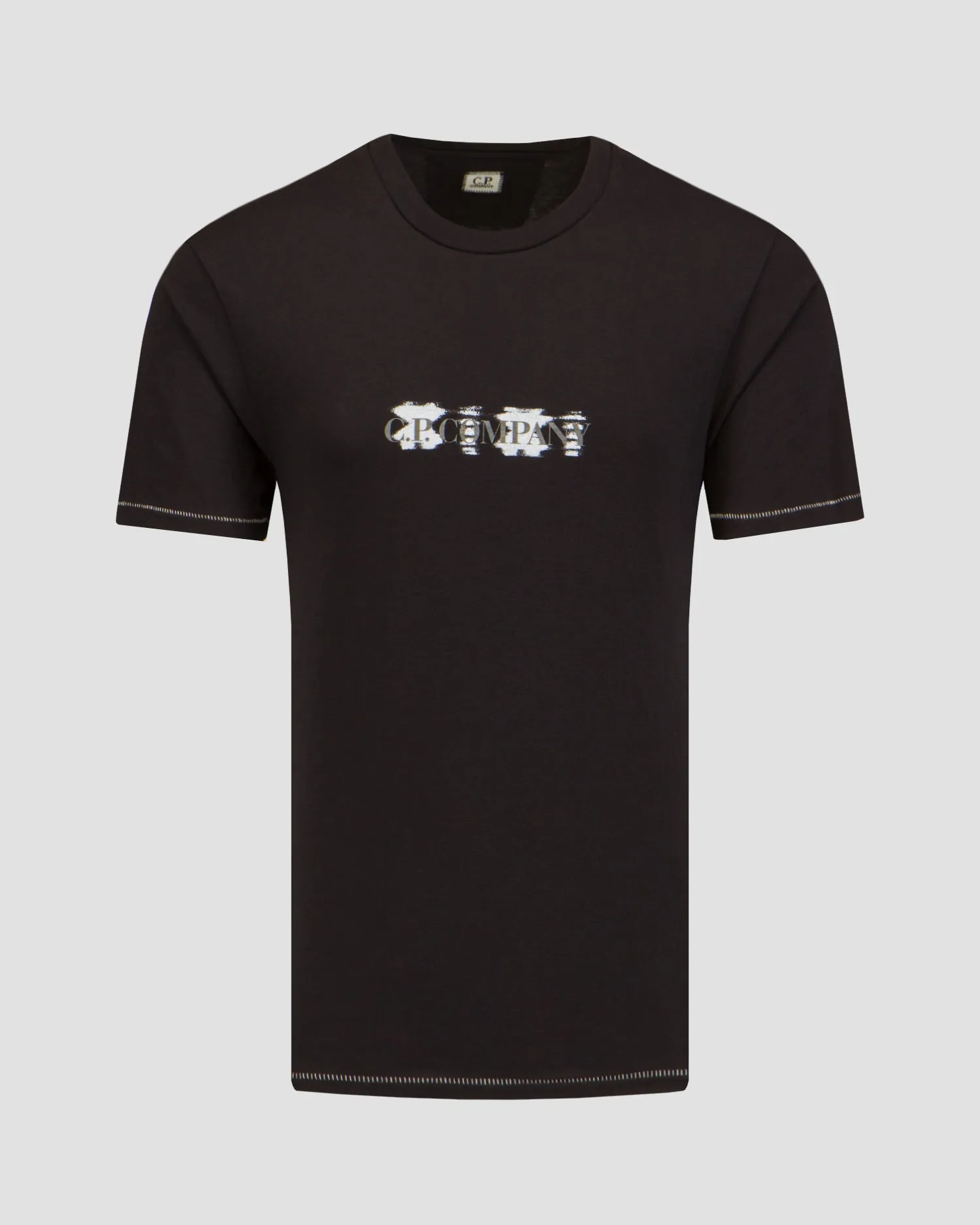 Men's black T-shirt C.P. Company 15cmts356a005431g-999