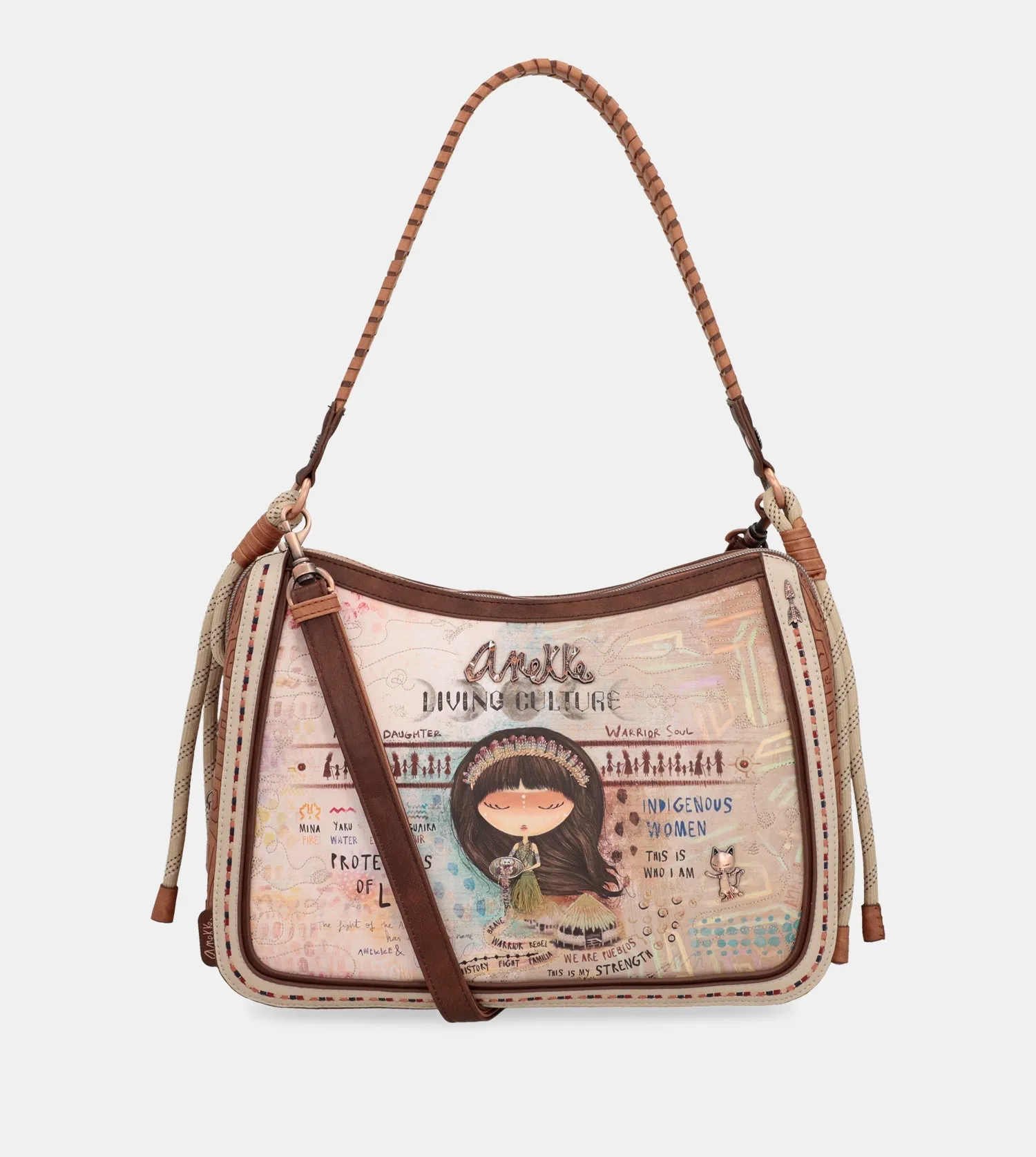 Menire crossbody bag with shoulder strap