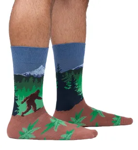 Men's Crew Socks with Prints - Welcome to My Hood