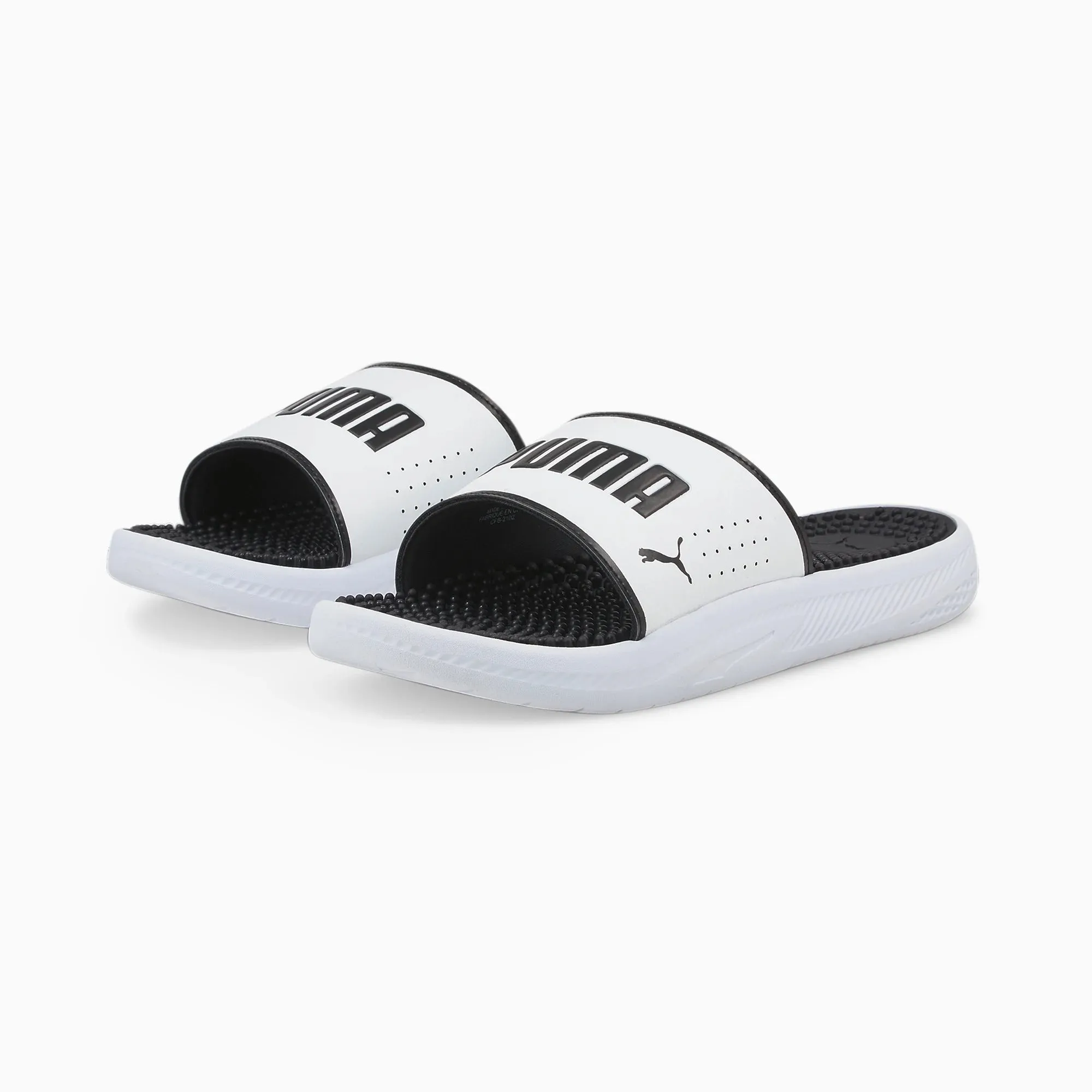 Men's PUMA Softride Massage Slides White