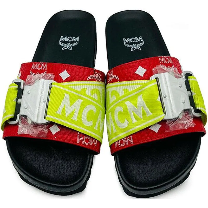 Men's Slides in Webbing Visetos