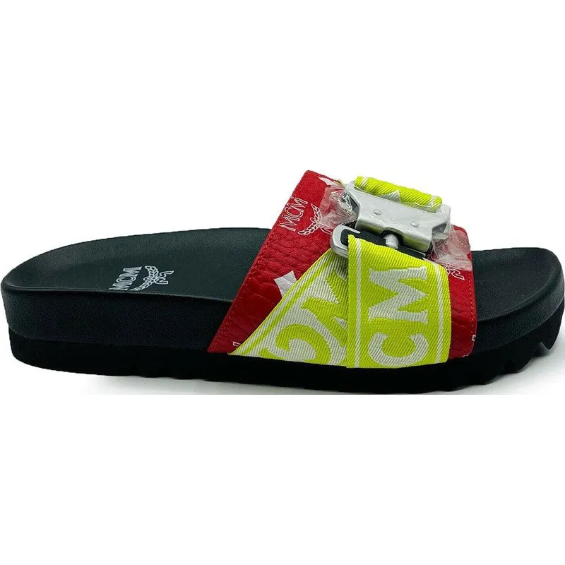 Men's Slides in Webbing Visetos