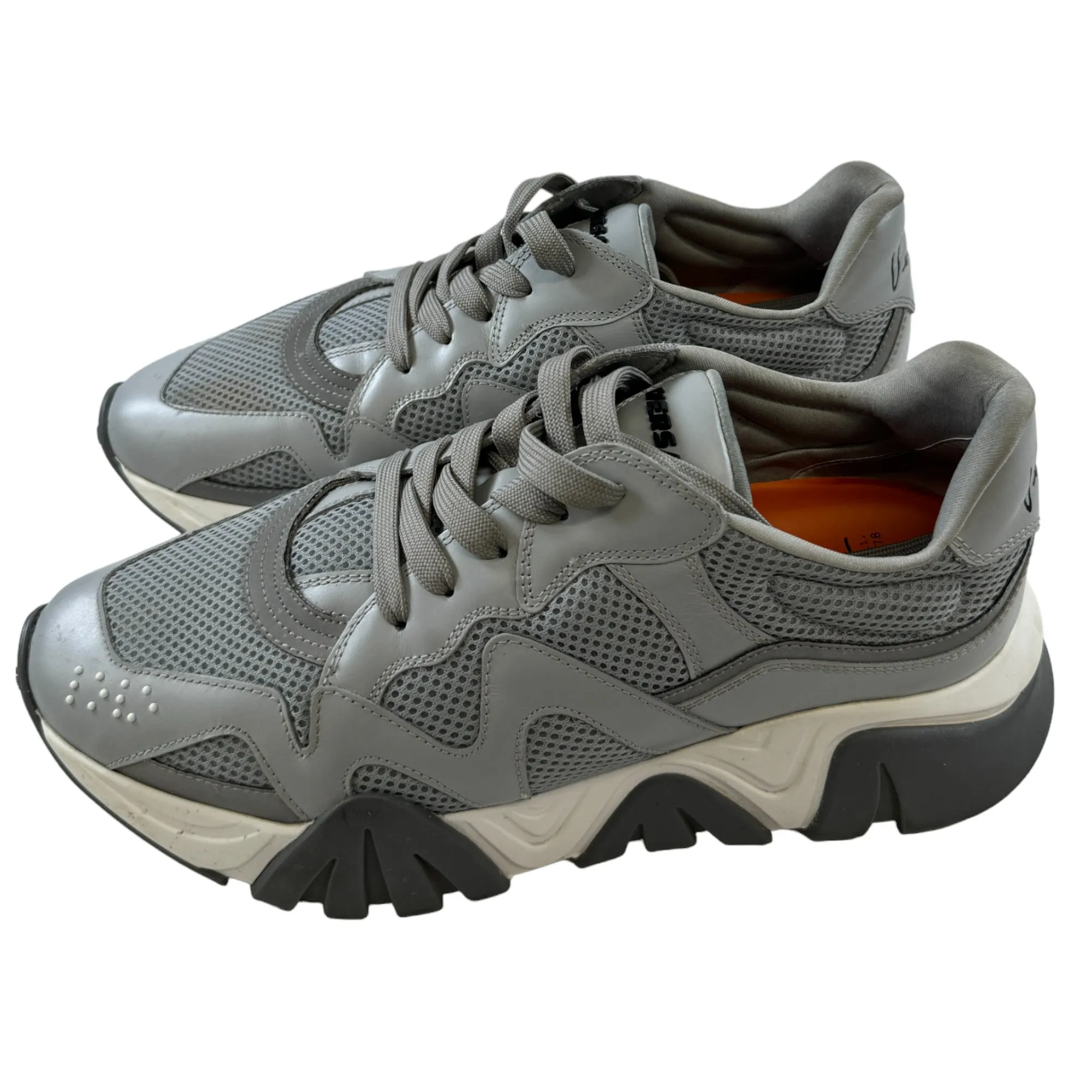 Men's Grey Squalo Run Shoes EU 43 UK 9