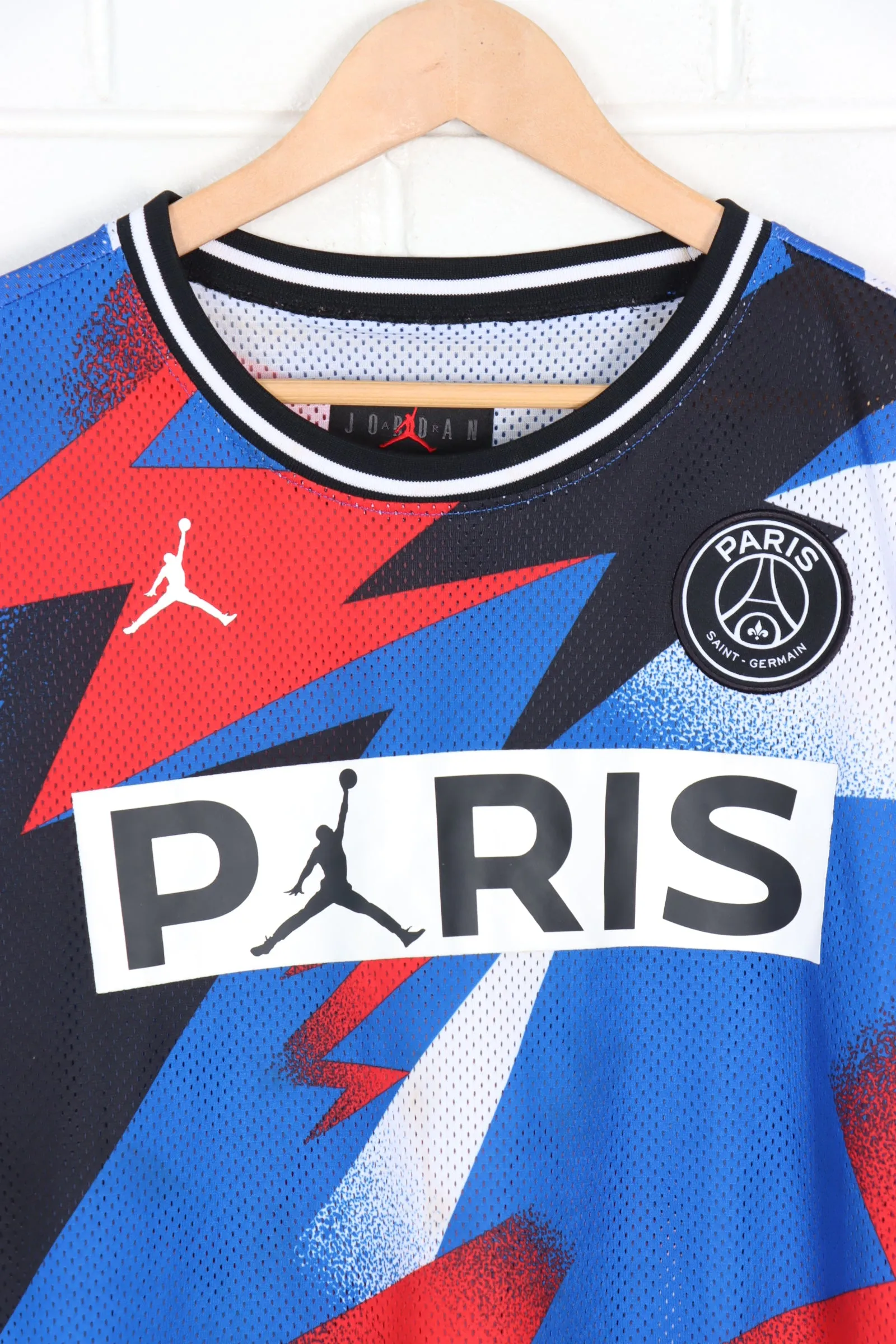 MICHAEL JORDAN PSG Paris Saint Germain XL Basketball Jersey