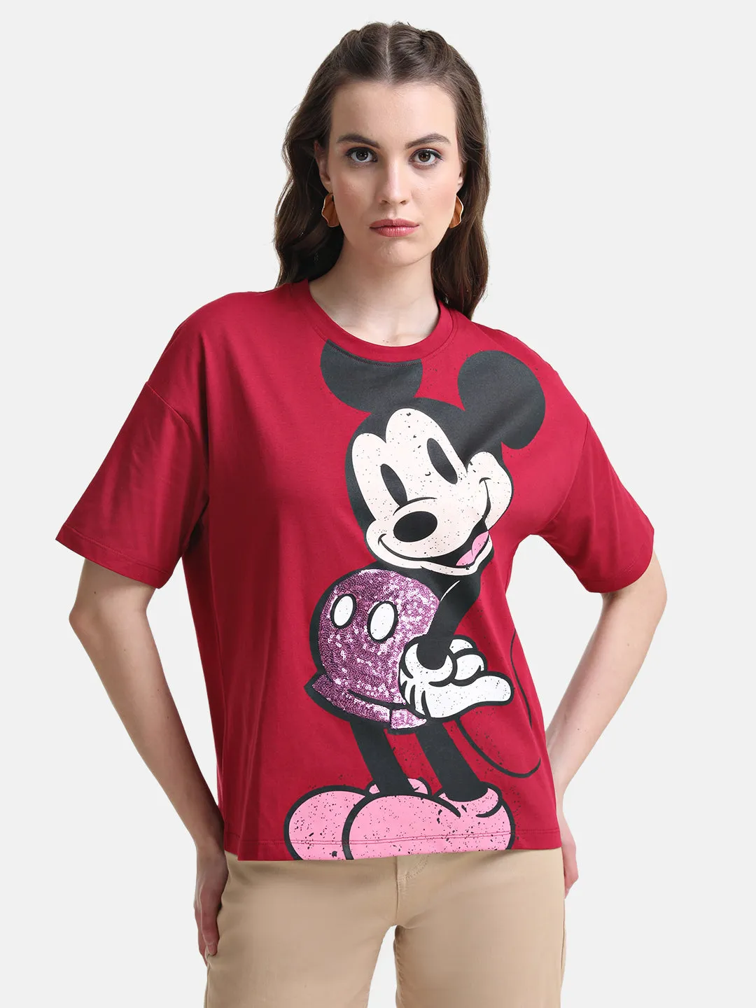 Mickey Mouse Design T-Shirt